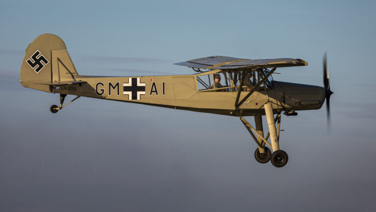 Fieseler Storch kommer til Storeflyvedag