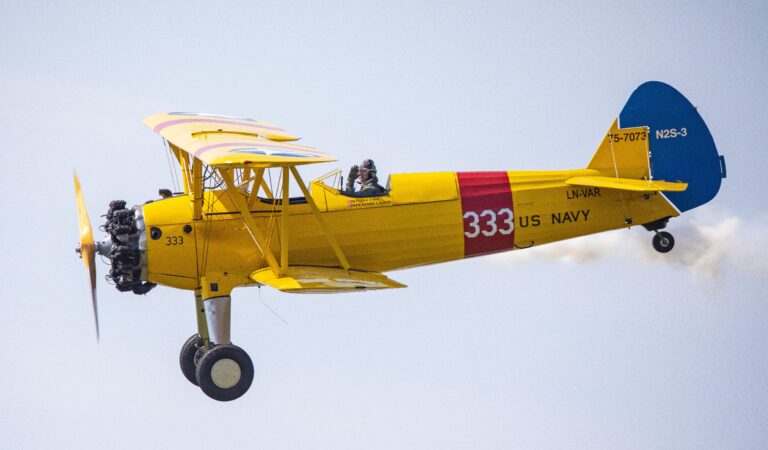 Boeing Stearman kommer til Storeflyvedag