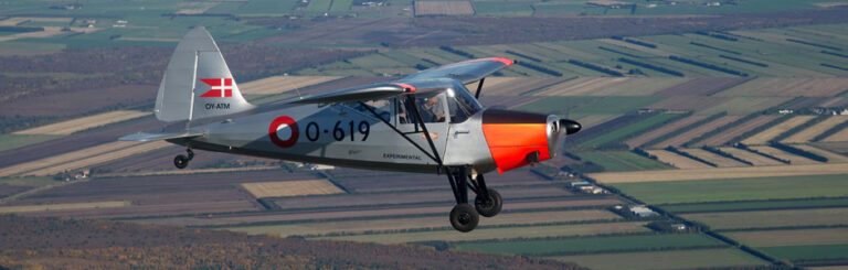 Strut Nordjylland udstiller historiske danske fly ved Storeflyvedag